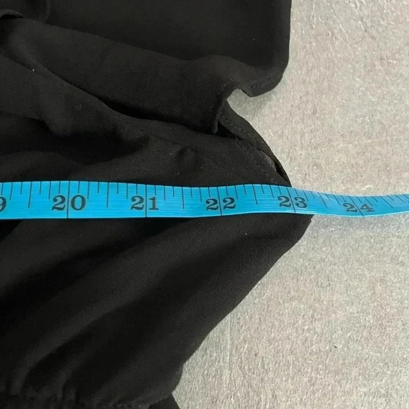 [4/4XL]Torrid  Black Cold Shoulder Chiffon Babydoll Dress - Picture 4 of 7